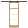 Puerta Deslizante  con Juego de Herrajes 83x211 cm Madera Maciza de Pino | Foro24.es | Tu tienda online para hogar, jardín y más Foro24.es