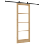 Puerta Deslizante  con Juego de Herrajes 83x211 cm Madera Maciza de Pino | Foro24.es | Tu tienda online para hogar, jardín y más Foro24.es