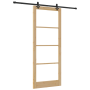 Puerta Deslizante  con Juego de Hardware 93x232 cm Madera Sólida de Pino | Foro24.es | Tu tienda online para hogar, jardín y más Foro24.es