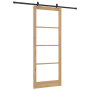 Puerta Deslizante  con Juego de Hardware 93x232 cm Madera Sólida de Pino | Foro24.es | Tu tienda online para hogar, jardín y más Foro24.es