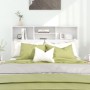 Weißes Kopfteilmöbel 140x19x103,5 cm von vidaXL, Kopf- und Fußteile - Ref: Foro24-811862, Preis: 79,62 €, Rabatt: %