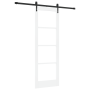 Puerta corrediza  blanca 73.5x211 cm de madera sólida de pino | Foro24.es | Tu tienda online para hogar, jardín y más Foro24.es