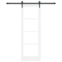 Puerta corrediza  blanca 73.5x211 cm de madera sólida de pino | Foro24.es | Tu tienda online para hogar, jardín y más Foro24.es