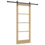 Puerta Deslizante  con Set de Herrajes 83x202 cm Madera Maciza de Pino | Foro24.es | Tu tienda online para hogar, jardín y más Foro24.es