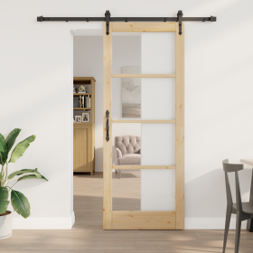 Juego de Puerta Corredera con Juego de Accesorios