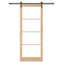 Puerta Corrediza  con Conjunto de Herrajes 83x232 cm de Madera Maciza de Pino | Foro24.es | Tu tienda online para hogar, jardín y más Foro24.es