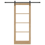 Puerta Corredera  con Juego de Herrajes 86x211 cm Madera Maciza de Pino | Foro24.es | Tu tienda online para hogar, jardín y más Foro24.es