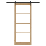 Puerta deslizante  con kit de herrajes 93x232 cm de madera maciza de pino | Foro24.es | Tu tienda online para hogar, jardín y más Foro24.es