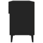 Schwarzer Schuhschrank aus Sperrholz, 102 x 35 x 55 cm von vidaXL, Schuhregale und Schuhorganisatoren - Ref: Foro24-812826, P...
