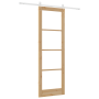 Puerta corrediza  con juego de herrajes 78x232 cm Madera maciza de pino | Foro24.es | Tu tienda online para hogar, jardín y más Foro24.es
