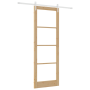 Puerta Deslizante con Juego de Herrajes 83x232 cm Madera Sólida de Pino | Foro24.es | Tu tienda online para hogar, jardín y más Foro24.es