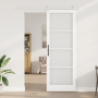 Puerta Deslizante  con Juego de Hardware Blanca 83x232 cm Madera Maciza de Pino | Foro24.es | Tu tienda online para hogar, jardín y más Foro24.es