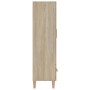 Aparador madera contrachapada roble Sonoma 70x31x115 cm de vidaXL, Aparadores - Ref: Foro24-812531, Precio: 99,96 €, Descuent...