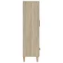 Sideboard aus Sonoma-Eichensperrholz, 70 x 31 x 115 cm von vidaXL, Sideboards - Ref: Foro24-812531, Preis: 95,25 €, Rabatt: %