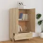 Sideboard aus Sonoma-Eichensperrholz, 70 x 31 x 115 cm von vidaXL, Sideboards - Ref: Foro24-812531, Preis: 95,25 €, Rabatt: %