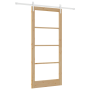 Puerta corrediza  con set de herrajes 93x211 cm Madera maciza de pino | Foro24.es | Tu tienda online para hogar, jardín y más Foro24.es