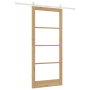Puerta corrediza  con set de herrajes 93x211 cm Madera maciza de pino | Foro24.es | Tu tienda online para hogar, jardín y más Foro24.es