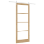 Puerta corredera  con hardware 93x232 cm de madera maciza de pino | Foro24.es | Tu tienda online para hogar, jardín y más Foro24.es