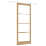 Puerta corredera  con hardware 93x232 cm de madera maciza de pino | Foro24.es | Tu tienda online para hogar, jardín y más Foro24.es