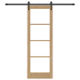 Puerta Corredera  con Juego de Herrajes 73.5x211 cm Madera Sólida de Pino | Foro24.es | Tu tienda online para hogar, jardín y más Foro24.es
