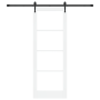 Puerta Corredera con Juego de Herrajes Blanca 78x211 cm de Madera de Pino | Foro24.es | Tu tienda online para hogar, jardín y más Foro24.es