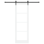 Puerta Corredera con Juego de Herrajes Blanca 78x232 cm Madera de Pino | Foro24.es | Tu tienda online para hogar, jardín y más Foro24.es