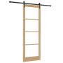 Puerta corrediza  con juego de herrajes 83x232 cm de madera maciza de pino | Foro24.es | Tu tienda online para hogar, jardín y más Foro24.es