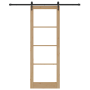 Puerta corrediza  con juego de herrajes 83x232 cm de madera maciza de pino | Foro24.es | Tu tienda online para hogar, jardín y más Foro24.es