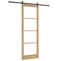 Puerta corrediza  con juego de herrajes 83x232 cm de madera maciza de pino | Foro24.es | Tu tienda online para hogar, jardín y más Foro24.es