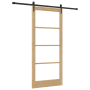Puerta Corredera con Juego de Hardware 93x211 cm Madera Sólida de Pino | Foro24.es | Tu tienda online para hogar, jardín y más Foro24.es