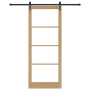 Puerta Deslizante  con Juego de Herrajes 93x232 cm Madera Maciza de Pino | Foro24.es | Tu tienda online para hogar, jardín y más Foro24.es