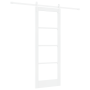 Puerta Deslizante con Hardware Blanca 73.5x198.5 cm Madera Maciza Pino | Foro24.es | Tu tienda online para hogar, jardín y más Foro24.es
