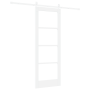 Puerta Deslizante con Hardware Blanca 73.5x198.5 cm Madera Maciza Pino | Foro24.es | Tu tienda online para hogar, jardín y más Foro24.es