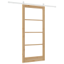 Puerta Corrediza con Juego de Herrajes 93x202 cm Madera de Pino Macizo | Foro24.es | Tu tienda online para hogar, jardín y más Foro24.es