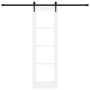 Puerta deslizante  con herrajes 'ORKDAL'Blanca 61x198.5 cm | Foro24.es | Tu tienda online para hogar, jardín y más Foro24.es