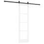 Puerta deslizante  con herrajes 'ORKDAL'Blanca 61x198.5 cm | Foro24.es | Tu tienda online para hogar, jardín y más Foro24.es