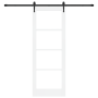 Puerta corrediza  con herrajes 'ORKDAL'blanca 78x211 cm | Foro24.es | Tu tienda online para hogar, jardín y más Foro24.es