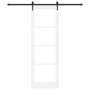 Puerta Deslizante  con Accesorios ORKDAL Blanca 78x232 cm | Foro24.es | Tu tienda online para hogar, jardín y más Foro24.es