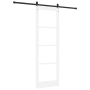 Puerta Deslizante  con Accesorios ORKDAL Blanca 78x232 cm | Foro24.es | Tu tienda online para hogar, jardín y más Foro24.es