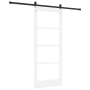 Puerta Corredera  con Kit de Hardware 'ORKDAL'Blanca 83x202 cm | Foro24.es | Tu tienda online para hogar, jardín y más Foro24.es