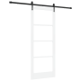 Puerta deslizante  con herrajes 'ORKDAL'Blanca 83x211 cm | Foro24.es | Tu tienda online para hogar, jardín y más Foro24.es