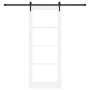 Puerta deslizante  con herrajes 'ORKDAL'Blanca 83x211 cm | Foro24.es | Tu tienda online para hogar, jardín y más Foro24.es