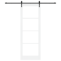 Puerta corredera  con juego de accesorios 'ORKDAL'blanca 83x232 cm | Foro24.es | Tu tienda online para hogar, jardín y más Foro24.es
