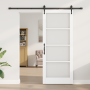 Puerta Deslizante  con Juego de Herrajes 'ORKDAL'Blanca 86x211 cm | Foro24.es | Tu tienda online para hogar, jardín y más Foro24.es