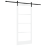 Puerta Deslizante  con Juego de Herrajes 'ORKDAL'Blanca 93x211 cm | Foro24.es | Tu tienda online para hogar, jardín y más Foro24.es