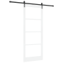 Puerta corredera  con hardware 'ORKDAL'blanca 93x232 cm | Foro24.es | Tu tienda online para hogar, jardín y más Foro24.es