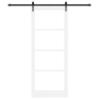 Puerta corredera  con hardware 'ORKDAL'blanca 93x232 cm | Foro24.es | Tu tienda online para hogar, jardín y más Foro24.es