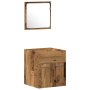 Conjunto de Muebles de Baño de 4 Piezas - Madera Vieja | Foro24.es | Tu tienda online para hogar, jardín y más Foro24.es