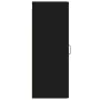 Black engineered wood wall cabinet 34.5x34x90 cm by vidaXL, Shelves and shelves - Ref: Foro24-812439, Price: 47,08 €, Discoun...