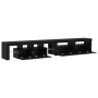Muebles para TV 3 pcs con luces LED de roble negro y madera de , Muebles TV - Ref: Foro24-3332493, Precio: 197,11 €, Descuent...